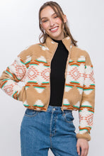 Load image into Gallery viewer, the 'cropped out' aztec jacket