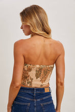 Load image into Gallery viewer, Bluivy - PAISLEY SATIN BANDANA TUBE TOP
