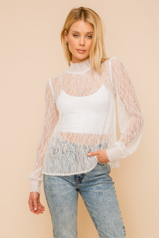 the 'laced up' top