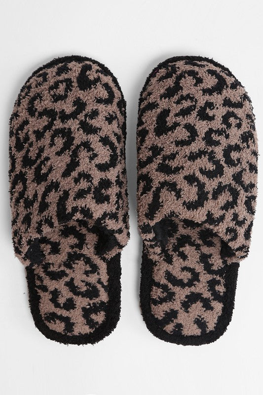 the cheetah slippers