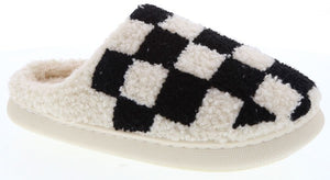 the 'check' slippers