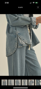 The ‘snap’ denim shacket