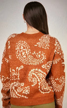 Load image into Gallery viewer, the &#39;burnt paisley&#39; top
