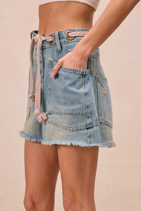 the' braided' shorts