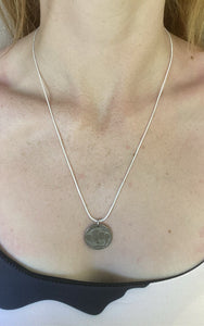 Buffalo coin necklace