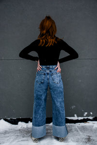 The ‘roughie’ cuffed jeans