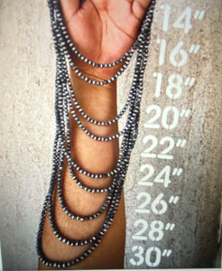 Navajo pearl necklaces